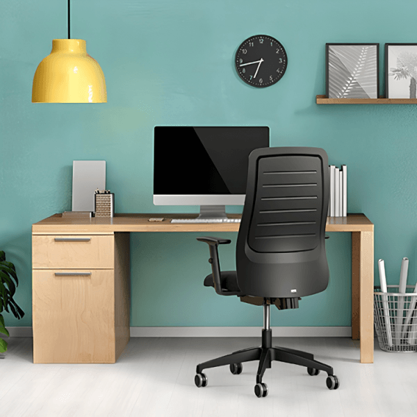 Interstuhl DAILY/RUNNER 152II ergonomic office chair in black